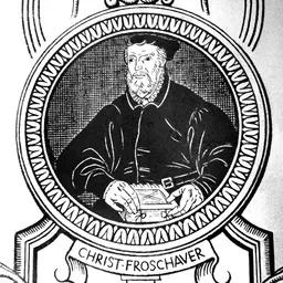 Portrait of Christoph Froschauer