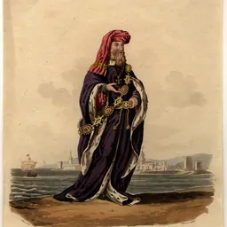 Portrait of William de Beauchamp, 1st Baron Bergavenny