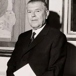 Portrait of René Magritte