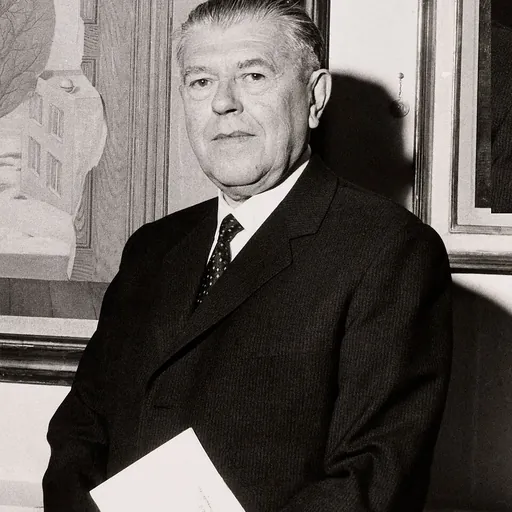 Portrait of René Magritte