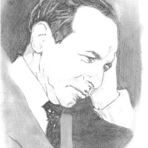 Portrait of Michał Kalecki