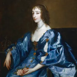 Portrait of Henrietta Maria of France