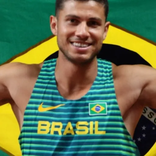 Portrait of Thiago Braz da Silva