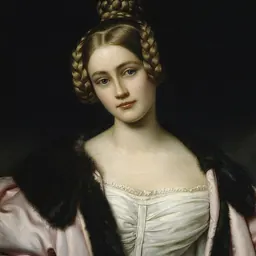 Portrait of Caroline von Holnstein