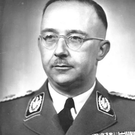 Portrait of Heinrich Himmler