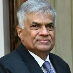 Portrait of Ranil Wickremesinghe