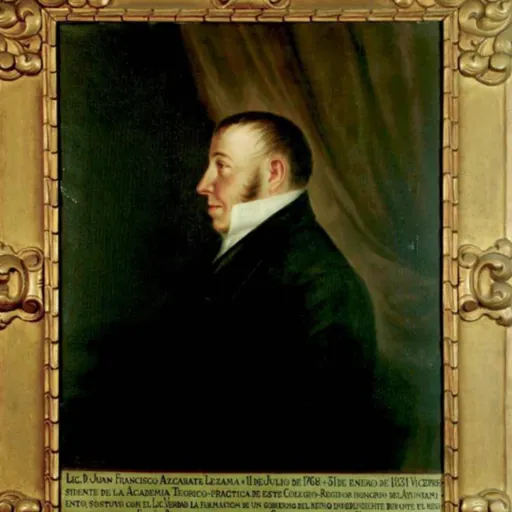 Portrait of Juan Francisco Azcárate y Lezama