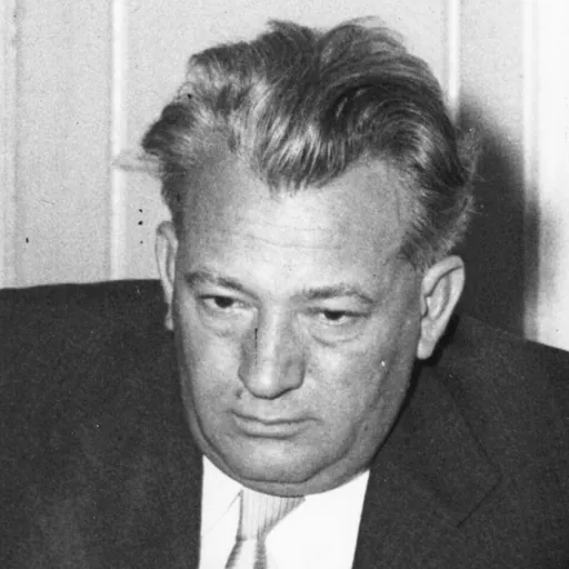 Portrait of József Darvas