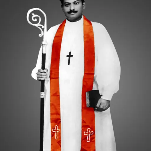 Portrait of David Gnaniah Pothirajulu