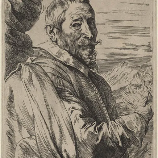 Portrait of Joos de Momper the Younger