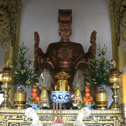 Portrait of Trần Nhân Tông