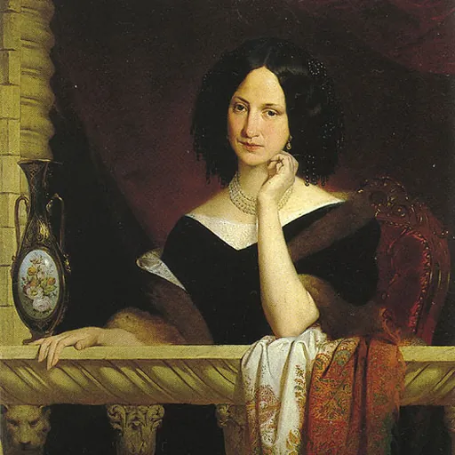 Portrait of Archduchess Maria Theresa, Countess of Chambord