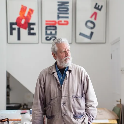 Portrait of Alan Kitching