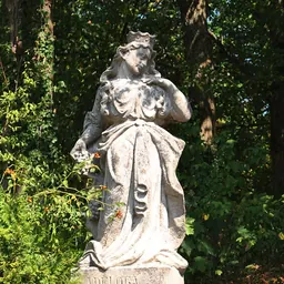 Portrait of St. Adeloga of Kitzingen