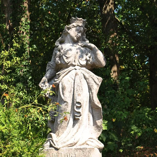 Portrait of St. Adeloga of Kitzingen