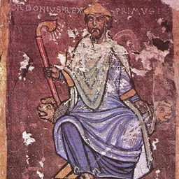 Portrait of Ordoño I of Asturias