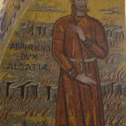 Portrait of Adalrich, Duke of Alsace