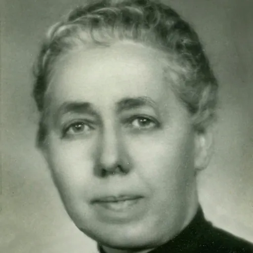 Portrait of Ludmila Matiegková