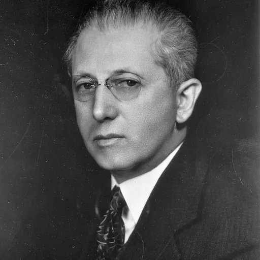 Portrait of Harry Aaron Hollzer