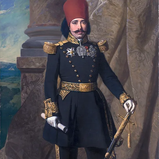 Portrait of Mustapha Khaznadar