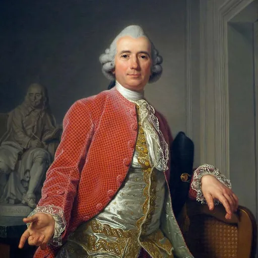 Portrait of Jean-Jacques Caffieri