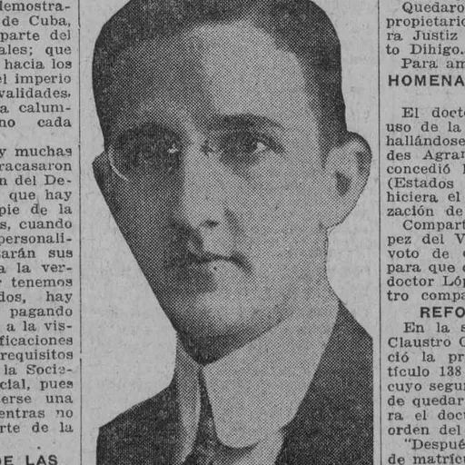 Portrait of Ernesto Dihigo