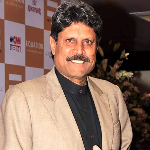 Portrait of Kapil Dev