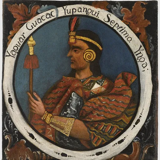 Portrait of Yáhuar Huácac