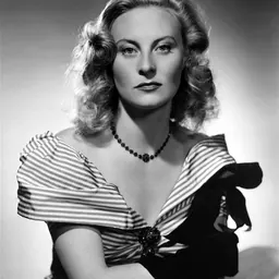 Portrait of Michèle Morgan