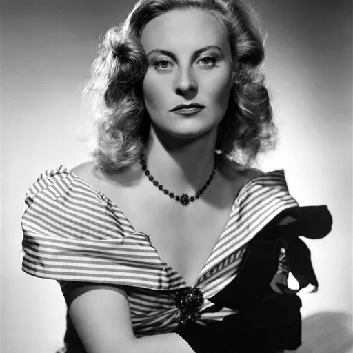 Portrait of Michèle Morgan