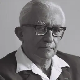 Portrait of Mordechai Bentov