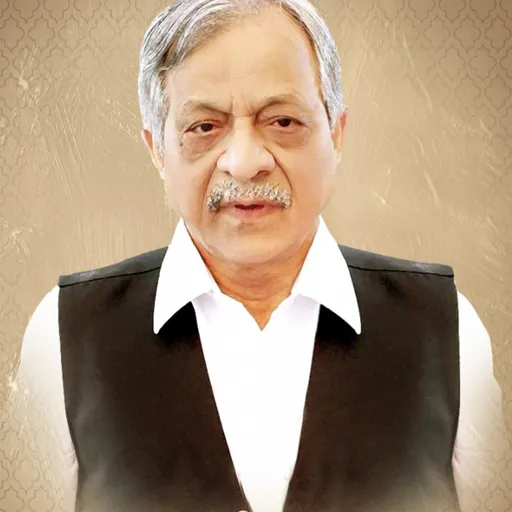 Portrait of Syed Ali Aslam Jafri