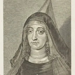 Portrait of Gertrude of Saxony
