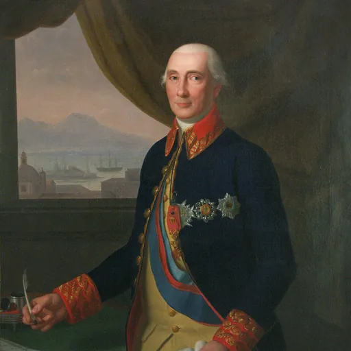 Portrait of Sir John Acton, 6th Baronet