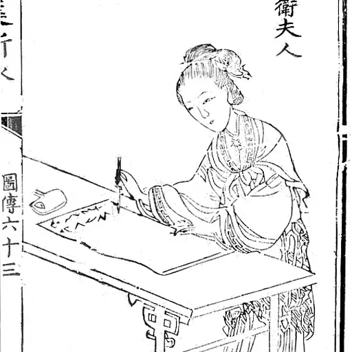 Portrait of Wei Shuo