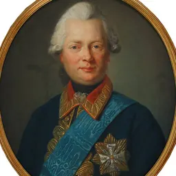 Portrait of Prince Friedrich Erdmann I, Prince of Anhalt-Köthen-Pless
