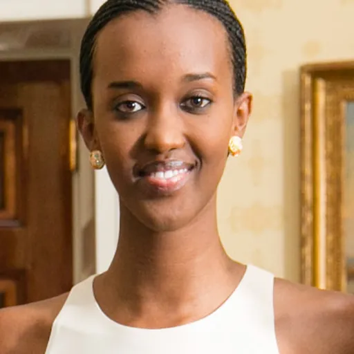 Portrait of Ange Kagame