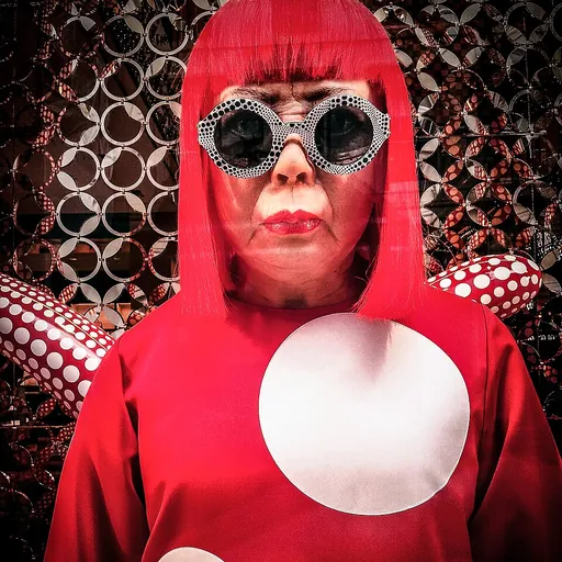 Portrait of Yayoi Kusama