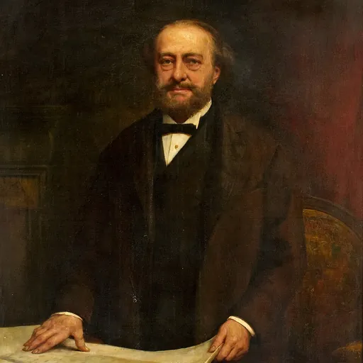 Portrait of Edwin Saunders