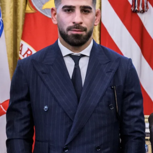 Portrait of Ilia Topuria
