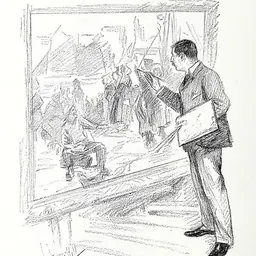 Portrait of Albert Chevallier Tayler
