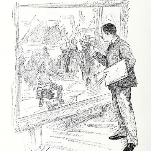 Portrait of Albert Chevallier Tayler