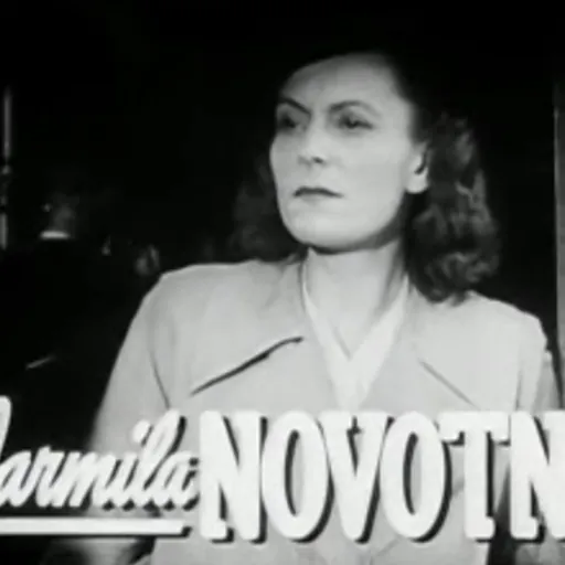 Portrait of Jarmila Novotná