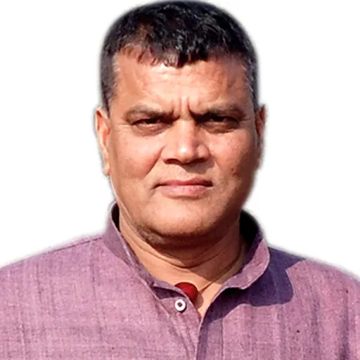 Portrait of Sachidanand Bharti