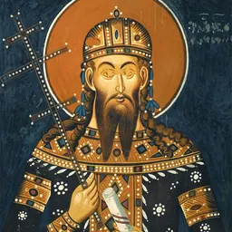 Portrait of Stefan Uroš V of Serbia