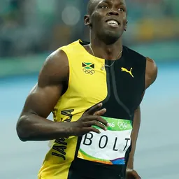 Portrait of Usain Bolt