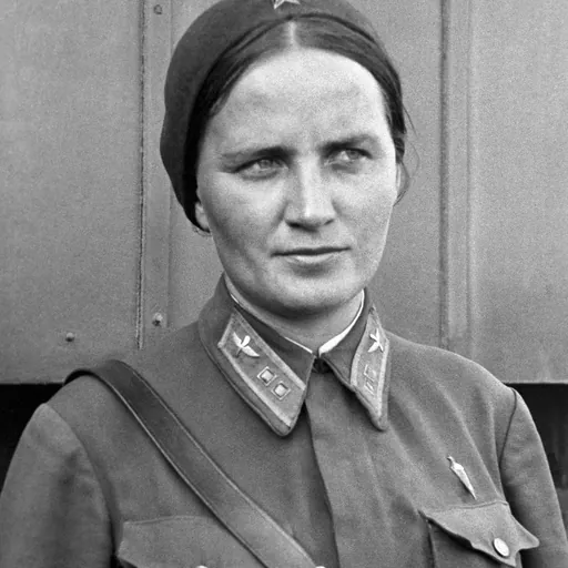 Portrait of Marina Raskova