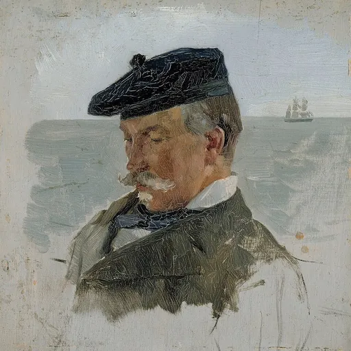Portrait of Adolf von Becker