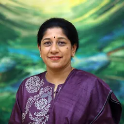 Portrait of Mallika Srinivasan
