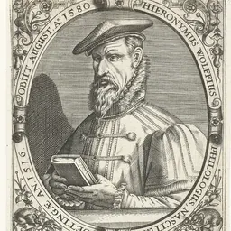 Portrait of Hieronymus Wolf